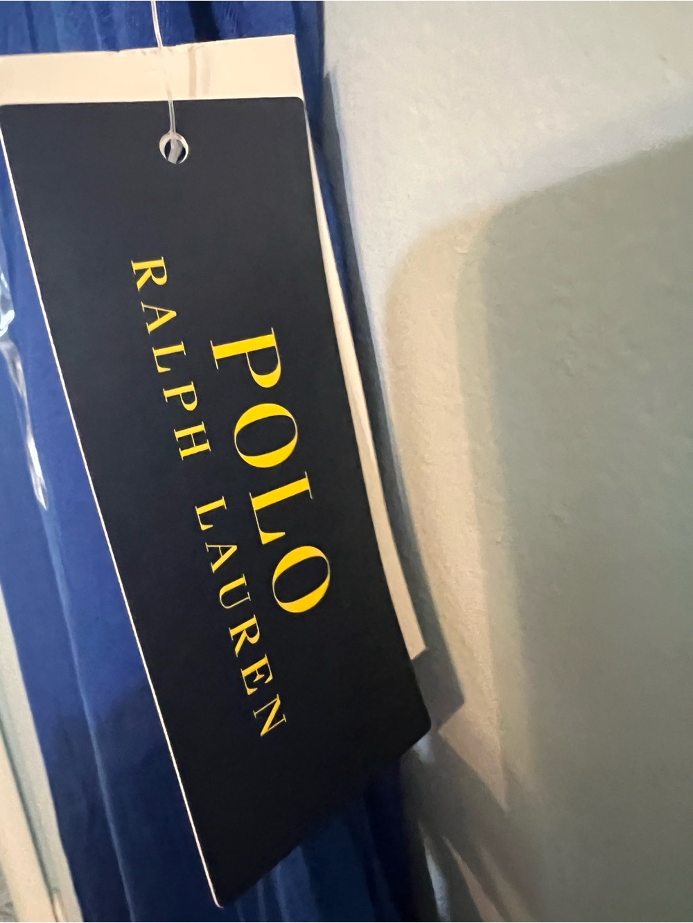 POLO Ralph Lauren Royal Blue Cotton T-Shirt Dress Sz Medium women NWT 🏷️ - Picture 8 of 11